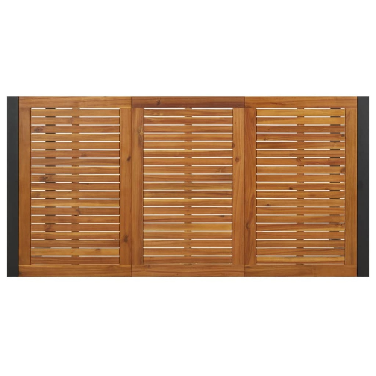 vidaXL Τραπέζι Κήπου Με Πόδια σε Σχήμα U 180x90x75 εκ. Μασίφ Ακακία