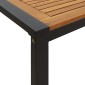 vidaXL Τραπέζι Κήπου Με Πόδια σε Σχήμα U 180x90x75 εκ. Μασίφ Ακακία