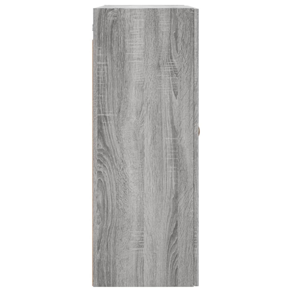 vidaXL Ντουλάπια Τοίχου 2 τεμ. Γκρι Sonoma 69,5 x 34 x 90 εκ.