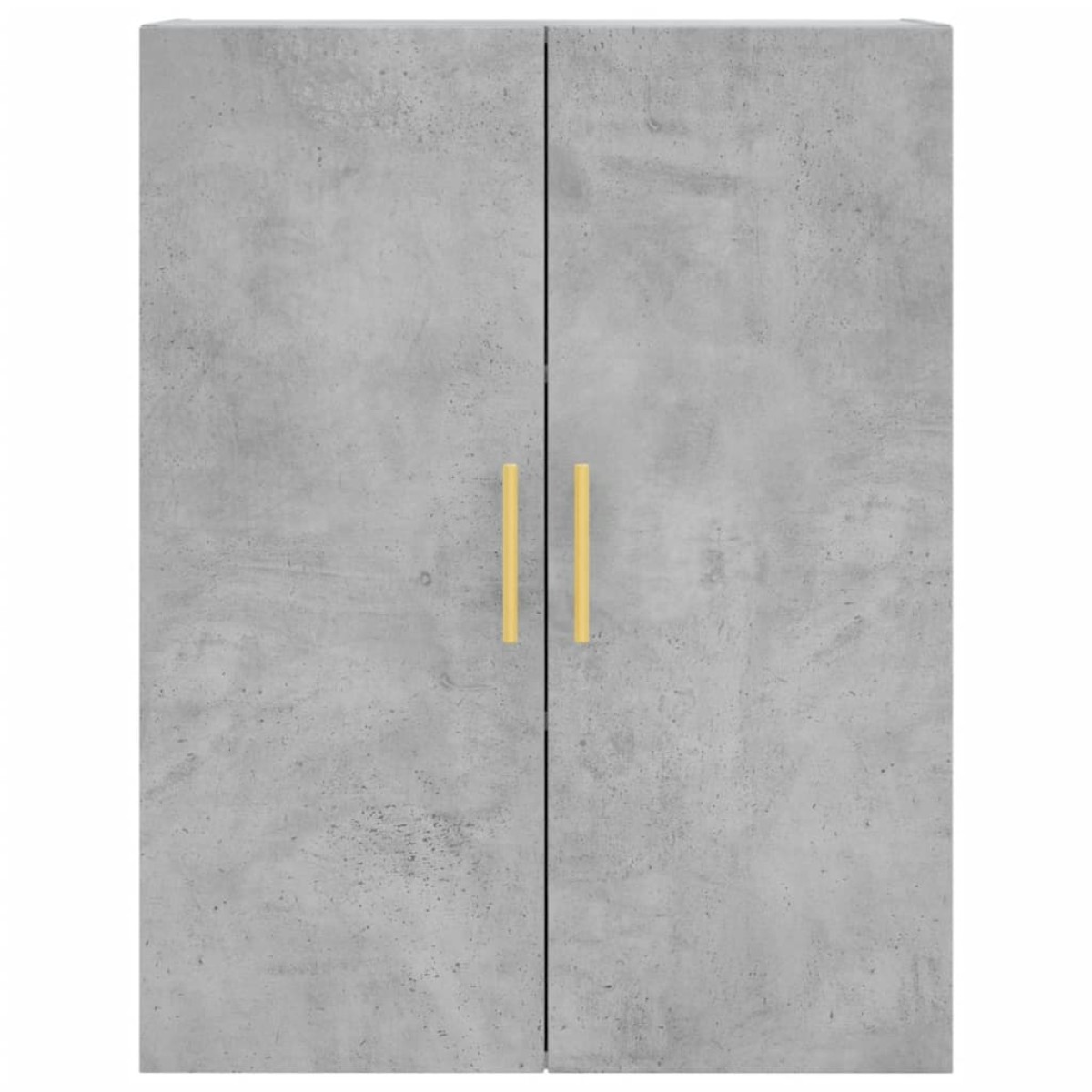 vidaXL Ντουλάπι Γκρι Σκυροδέματος 69,5x34x180 εκ. Επεξεργασμένο Ξύλο
