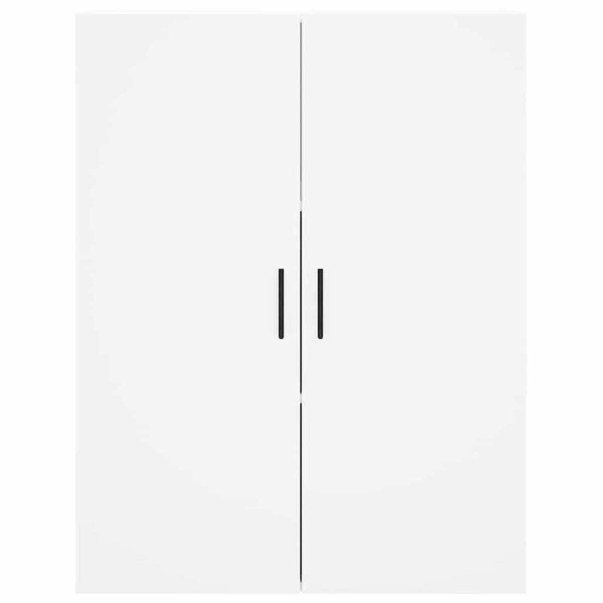 vidaXL Ντουλάπι Λευκό 69,5x34x180 εκ. από Επεξεργασμένο Ξύλο