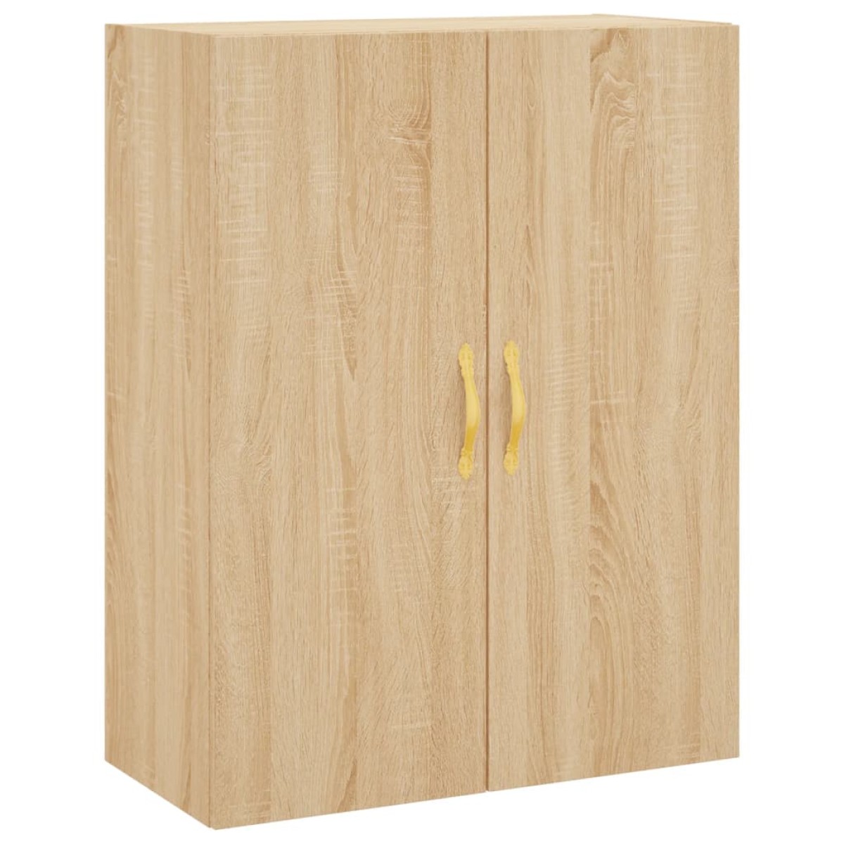 vidaXL Ντουλάπι Sonoma δρυς 69,5 x 34 x 180 εκ. από Επεξεργασμένο Ξύλο