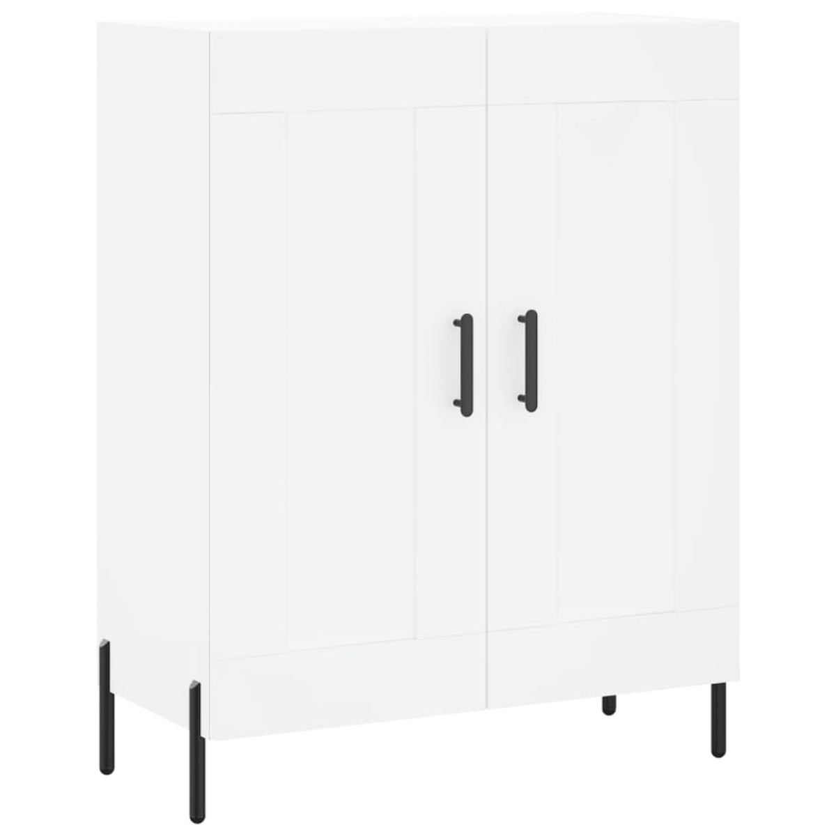 vidaXL Ντουλάπι Λευκό 69,5x34x180 εκ. από Επεξεργασμένο Ξύλο
