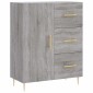 vidaXL Ντουλάπι Γκρι Sonoma 69,5 x 34 x 180 εκ. Επεξεργασμένο Ξύλο