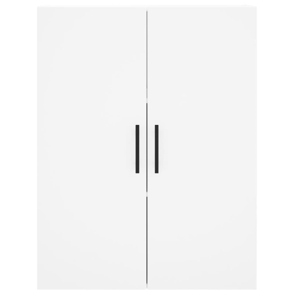 vidaXL Ντουλάπι Λευκό 69,5x34x180 εκ. από Επεξεργασμένο Ξύλο