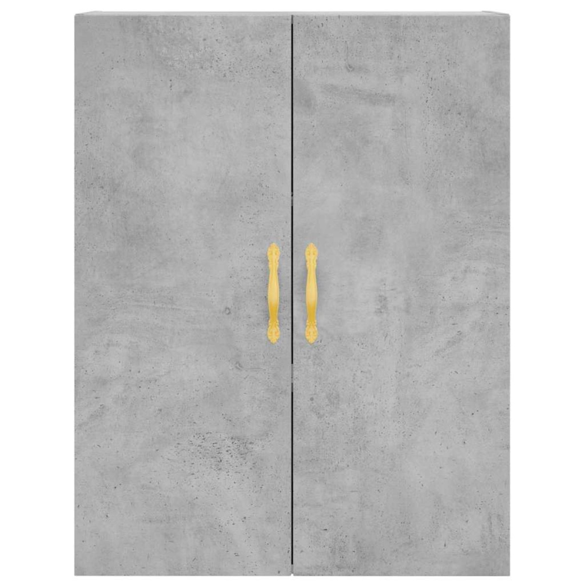 vidaXL Ντουλάπι Γκρι Σκυροδέματος 69,5x34x180 εκ. Επεξεργασμένο Ξύλο