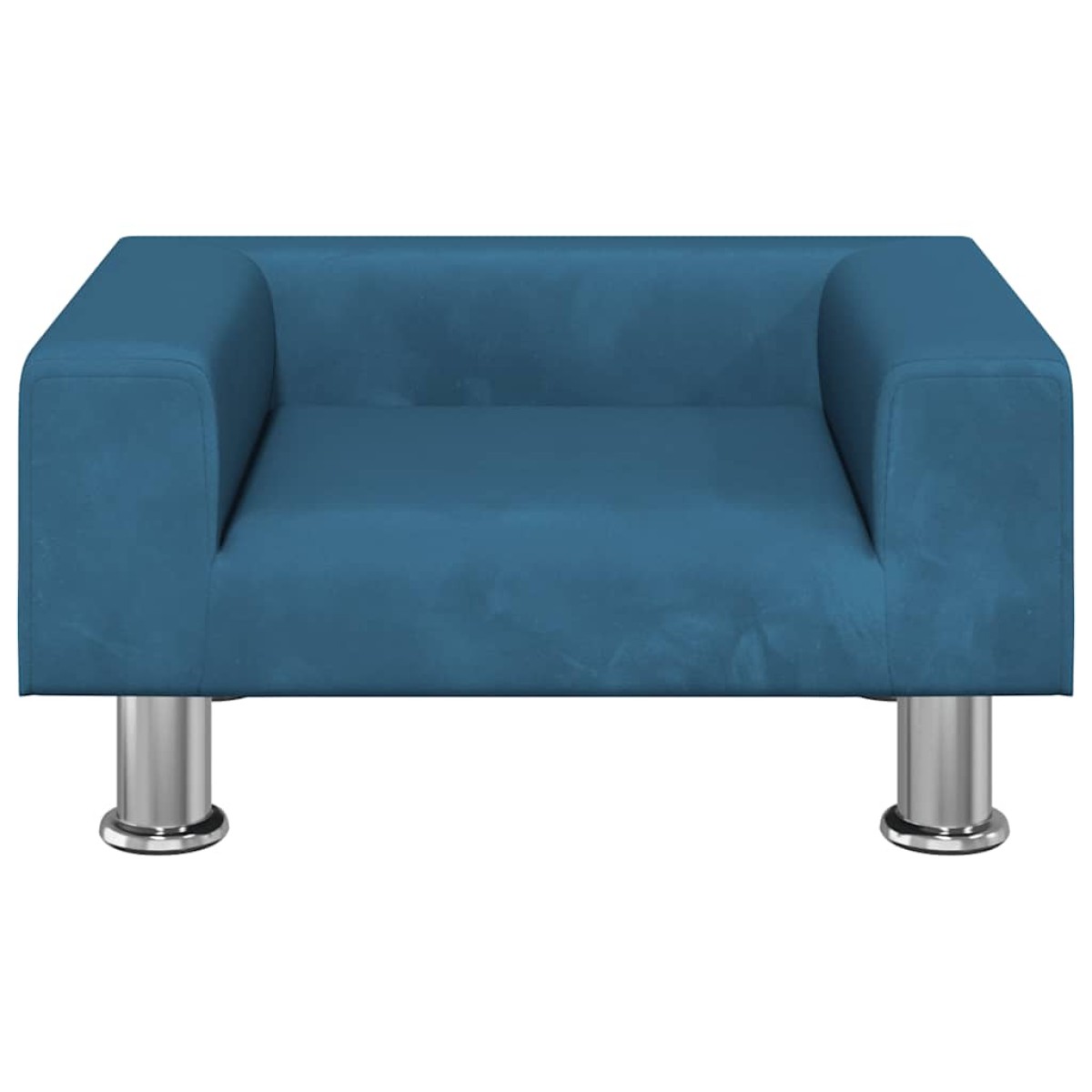 vidaXL Καναπές Παιδικός Μπλε 50x40x26,5 εκ. από Βελούδο