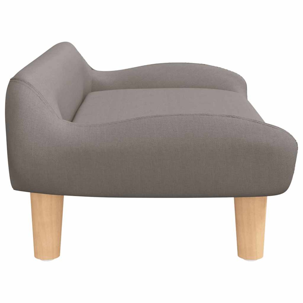 vidaXL Καναπές Παιδικός Taupe 70x40x24 εκ. από Υφασμάτινη