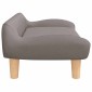 vidaXL Καναπές Παιδικός Taupe 70x40x24 εκ. από Υφασμάτινη