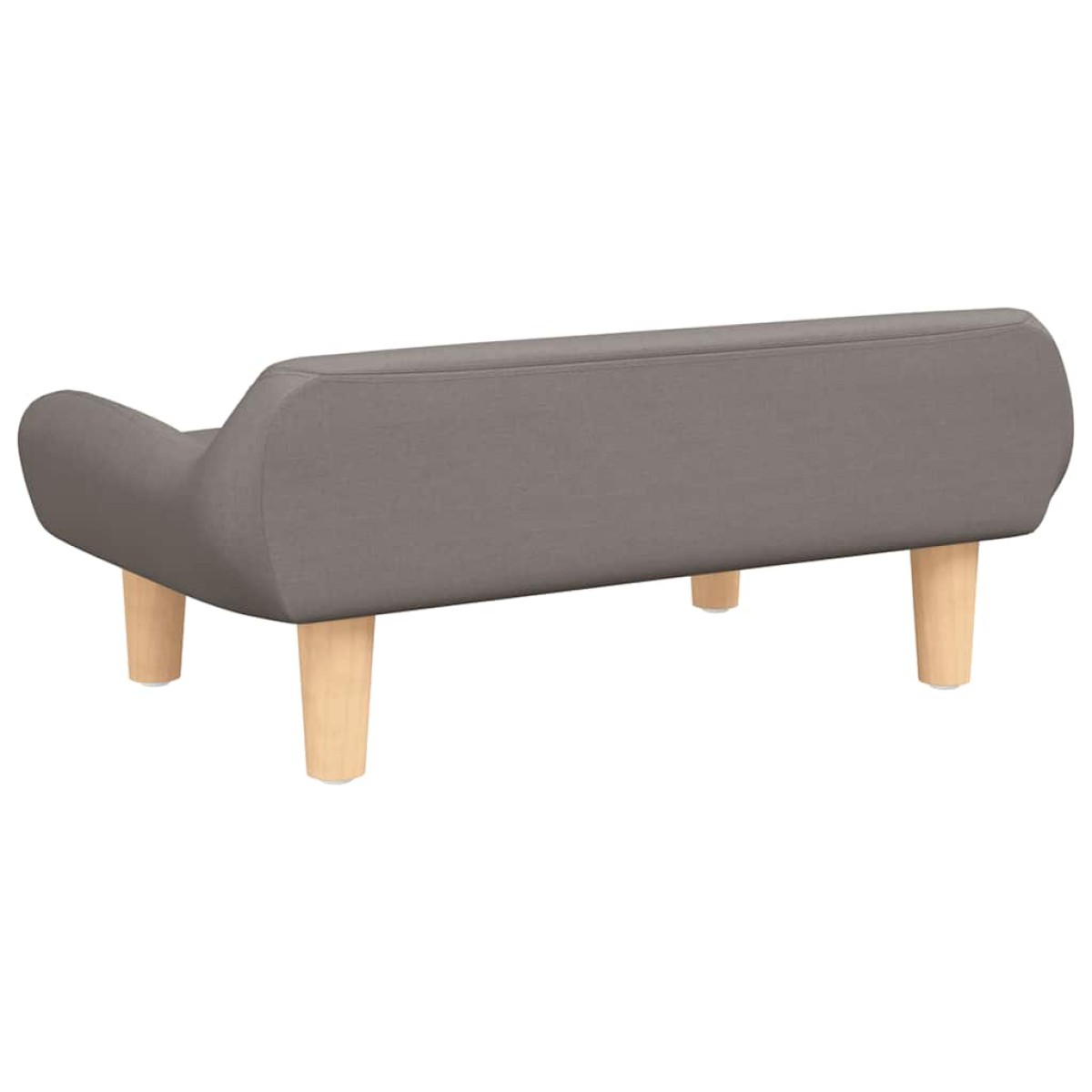 vidaXL Καναπές Παιδικός Taupe 70x40x24 εκ. από Υφασμάτινη
