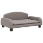 vidaXL Καναπές Παιδικός Taupe 70 x 45 x 30 εκ. από Ύφασμα
