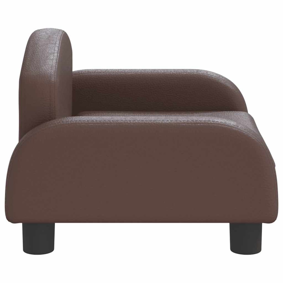 vidaXL Καναπές Παιδικός Καφέ 50 x 40 x 30 εκ. από Συνθετικό Δέρμα