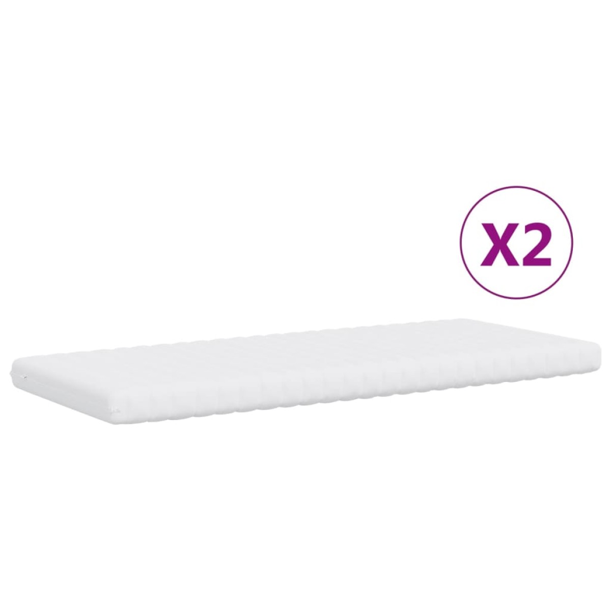 vidaXL Καναπές Κρεβάτι Συρόμενος Σκ. γκρι 100x200εκ. Ύφασμα Στρώματα