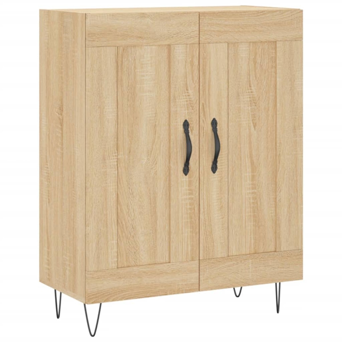 vidaXL Ντουλάπι Sonoma δρυς 69,5 x 34 x 180 εκ. από Επεξεργασμένο Ξύλο
