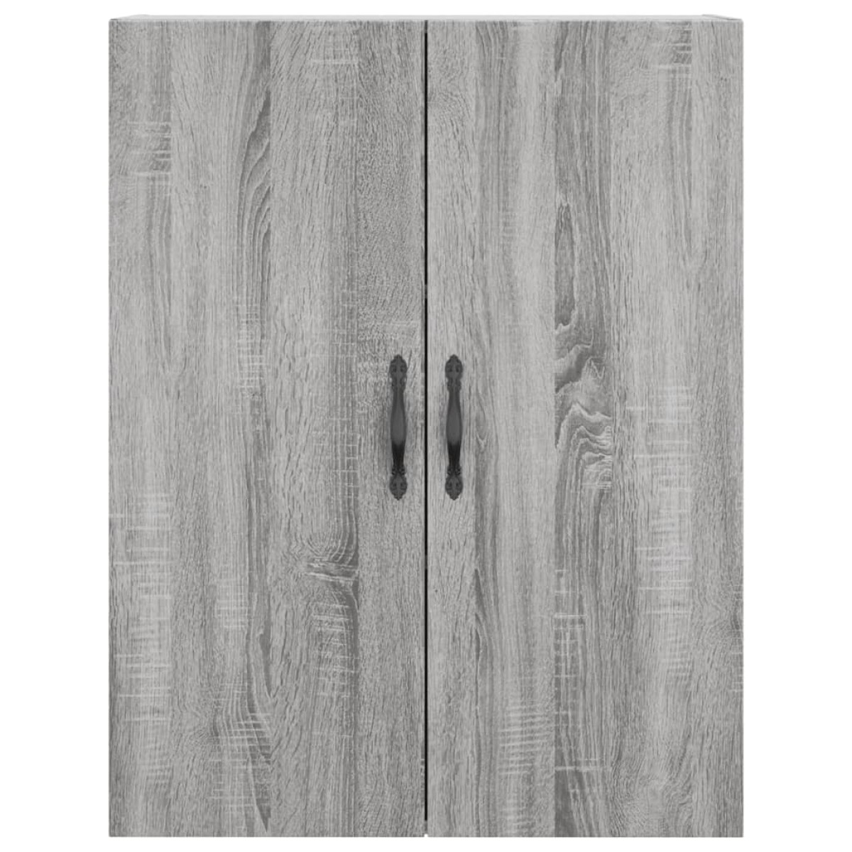 vidaXL Ντουλάπι Γκρι Sonoma 69,5 x 34 x 180 εκ. Επεξεργασμένο Ξύλο
