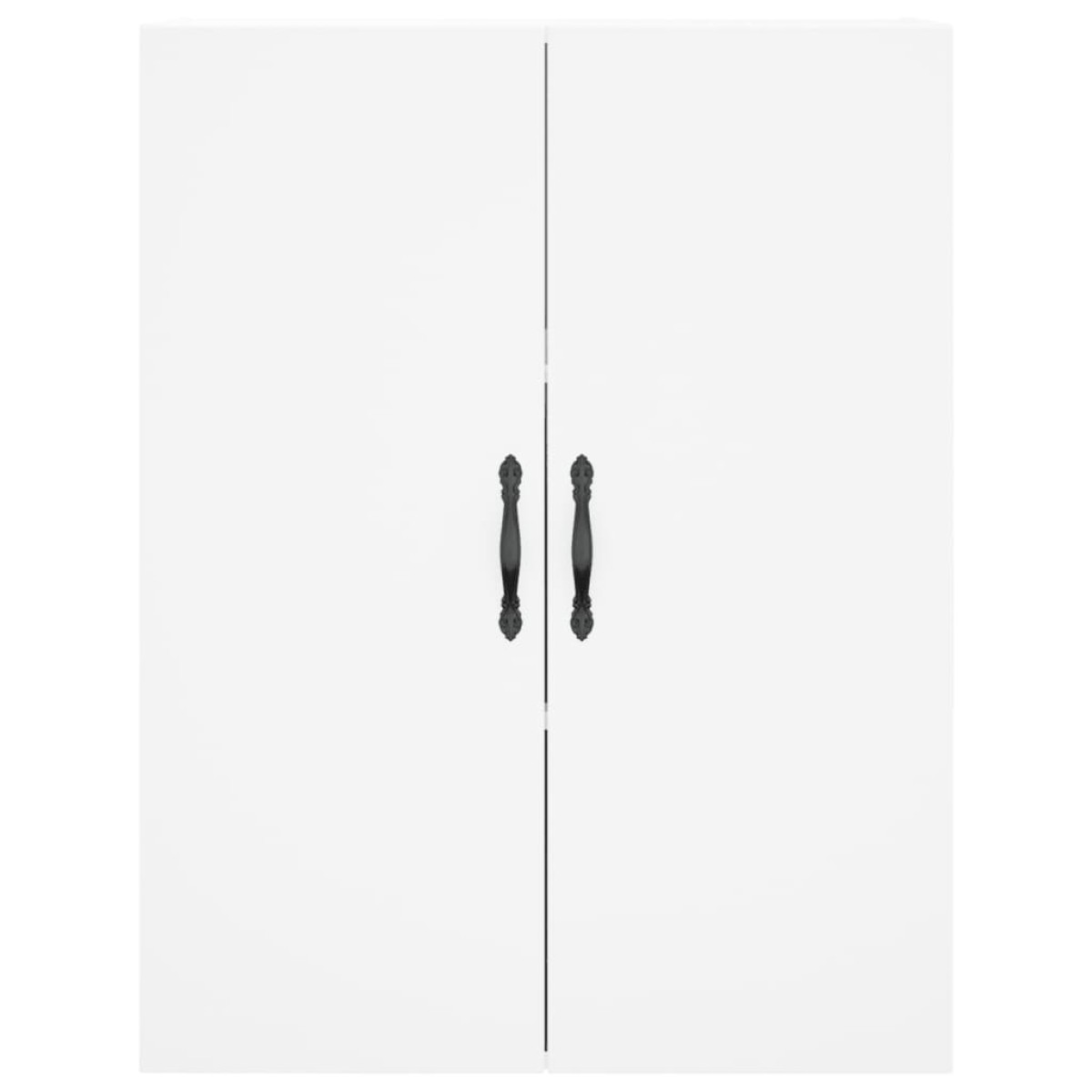 vidaXL Ντουλάπι Λευκό 69,5x34x180 εκ. από Επεξεργασμένο Ξύλο