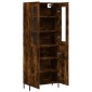 vidaXL Ντουλάπι Καπνιστή Δρυς 69,5x34x180 εκ. από Επεξεργασμένο Ξύλο