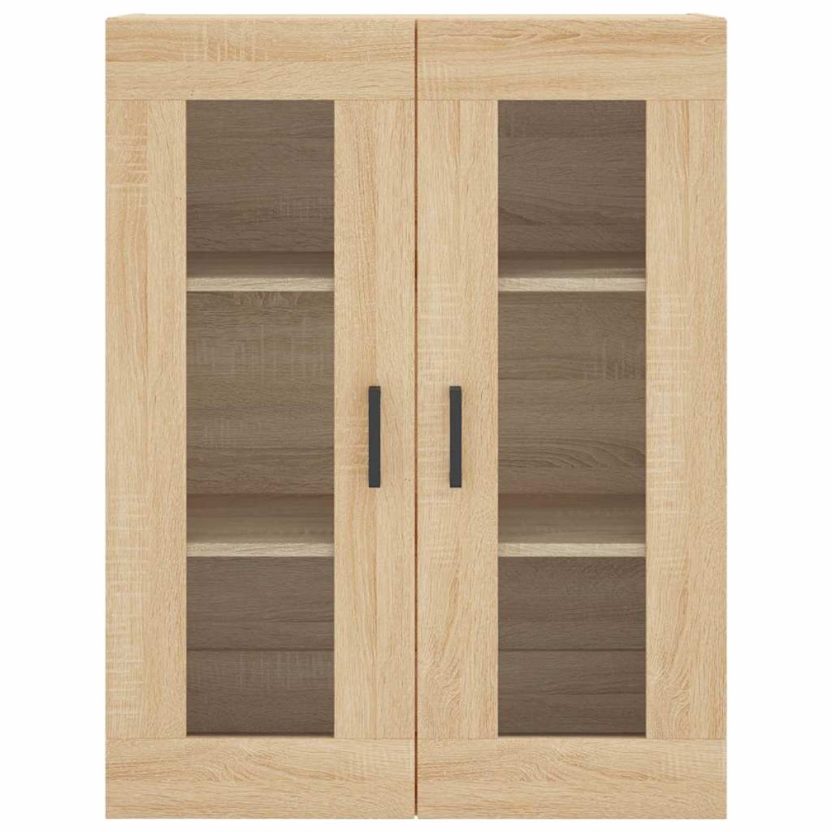 vidaXL Ντουλάπι Sonoma δρυς 69,5 x 34 x 180 εκ. από Επεξεργασμένο Ξύλο