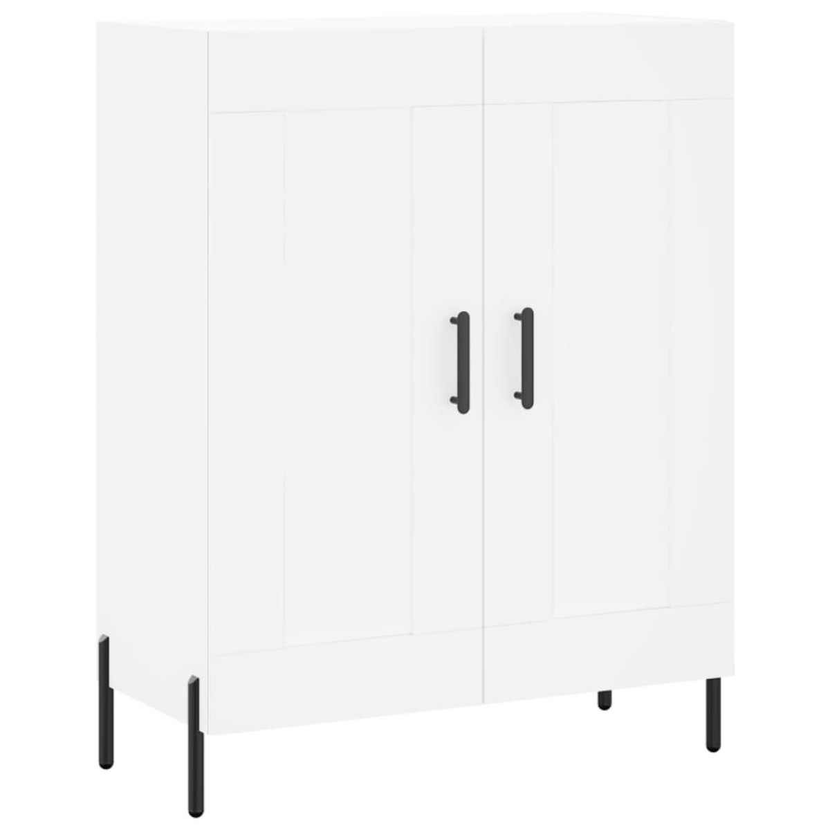 vidaXL Ντουλάπι Λευκό 69,5x34x180 εκ. από Επεξεργασμένο Ξύλο