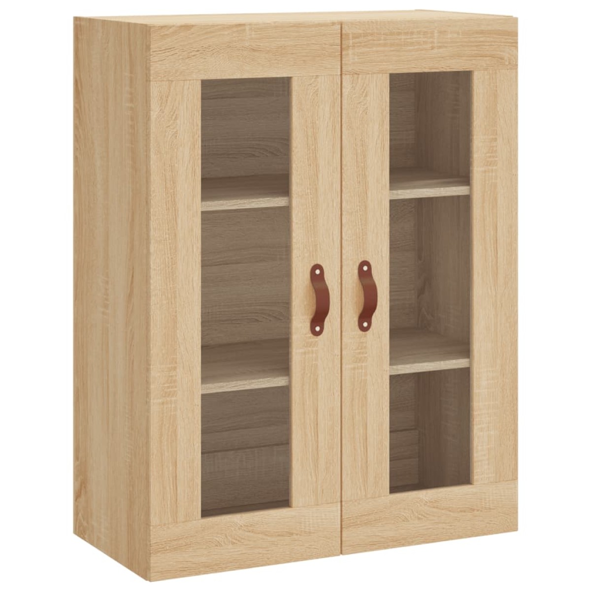 vidaXL Ντουλάπι Sonoma δρυς 69,5 x 34 x 180 εκ. από Επεξεργασμένο Ξύλο