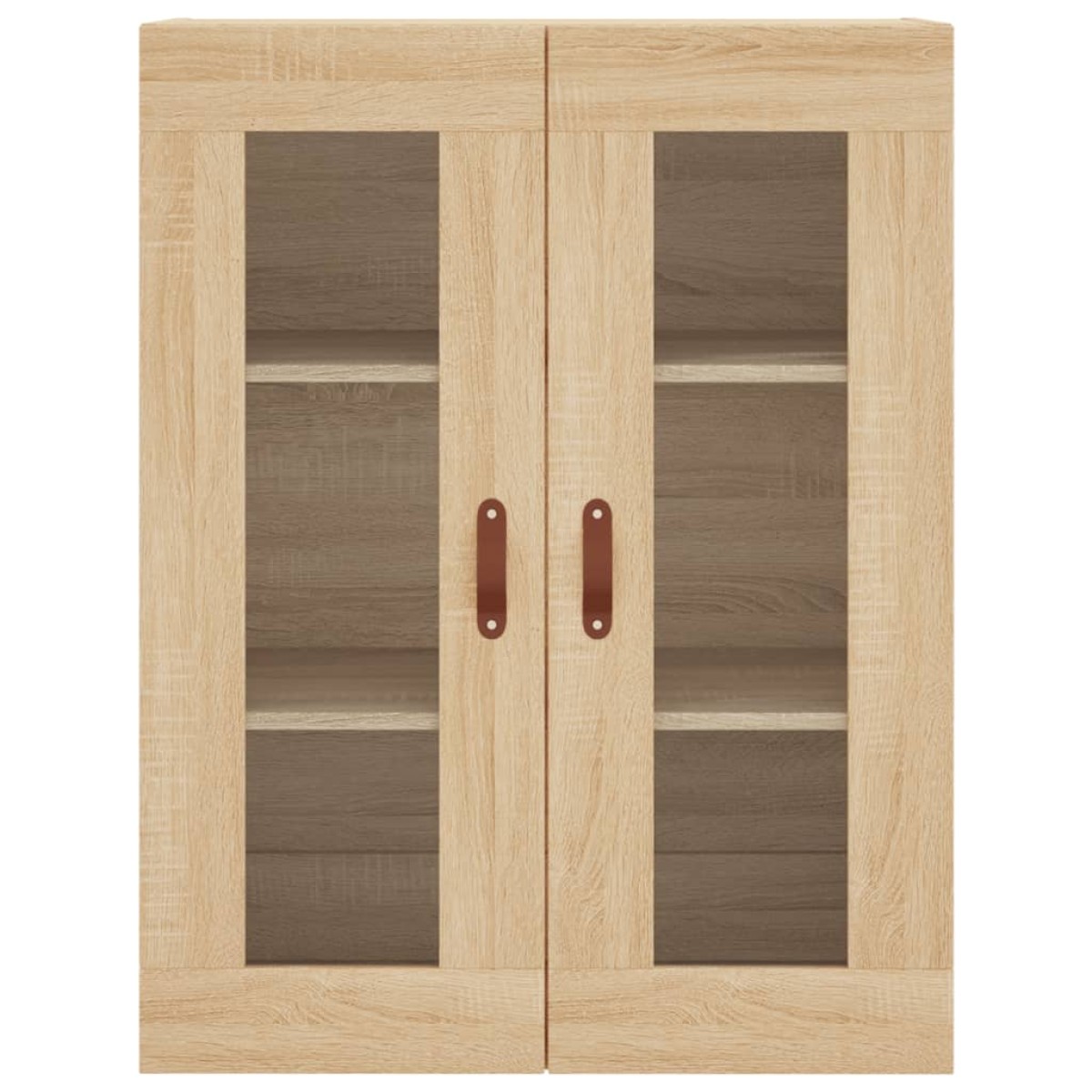 vidaXL Ντουλάπι Sonoma δρυς 69,5 x 34 x 180 εκ. από Επεξεργασμένο Ξύλο
