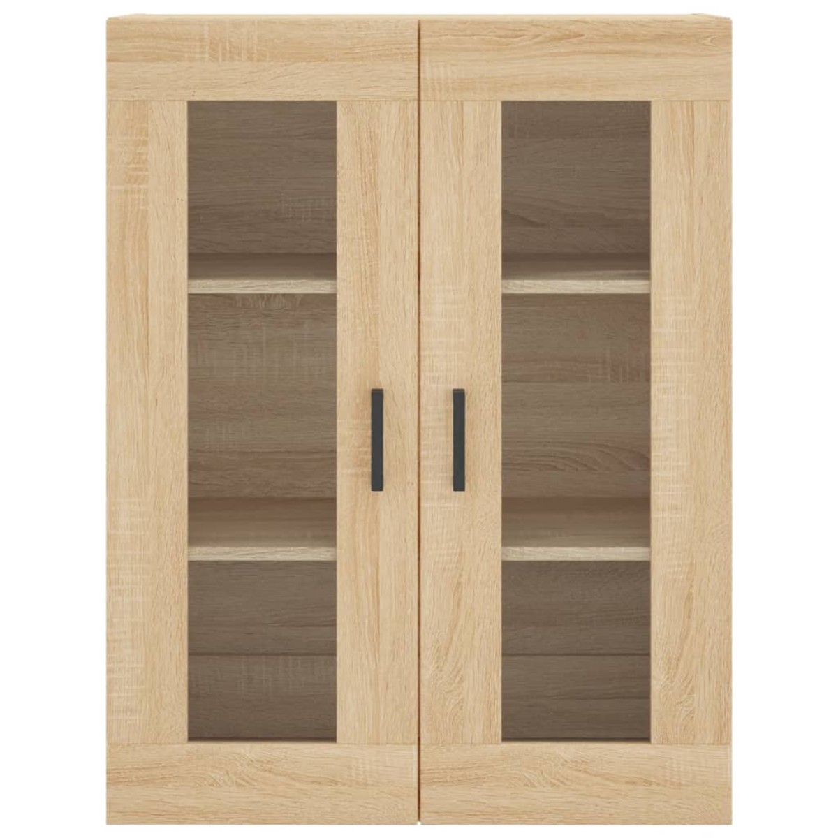 vidaXL Ντουλάπι Sonoma δρυς 69,5 x 34 x 180 εκ. από Επεξεργασμένο Ξύλο