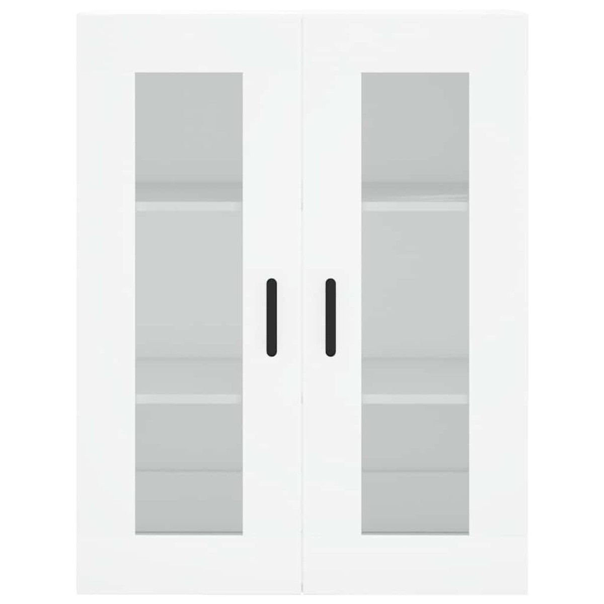 vidaXL Ντουλάπι Λευκό 69,5x34x180 εκ. από Επεξεργασμένο Ξύλο