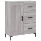 vidaXL Ντουλάπι Γκρι Sonoma 69,5 x 34 x 180 εκ. Επεξεργασμένο Ξύλο
