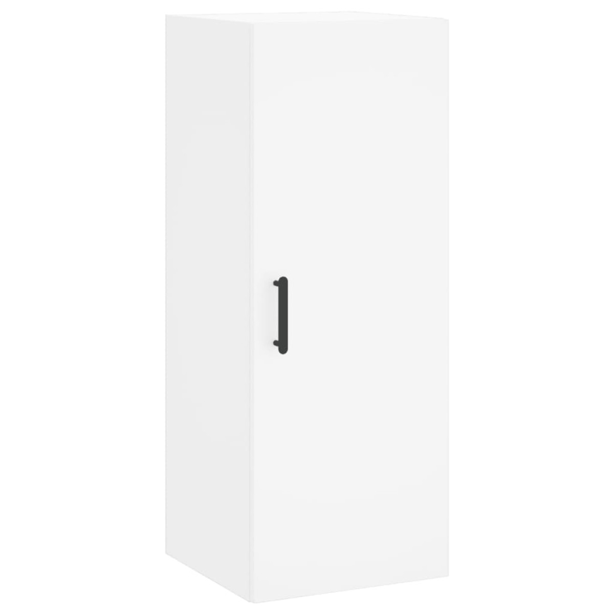vidaXL Ντουλάπι Λευκός 34,5 x 34 x 180 εκ. από Επεξεργασμένο Ξύλο