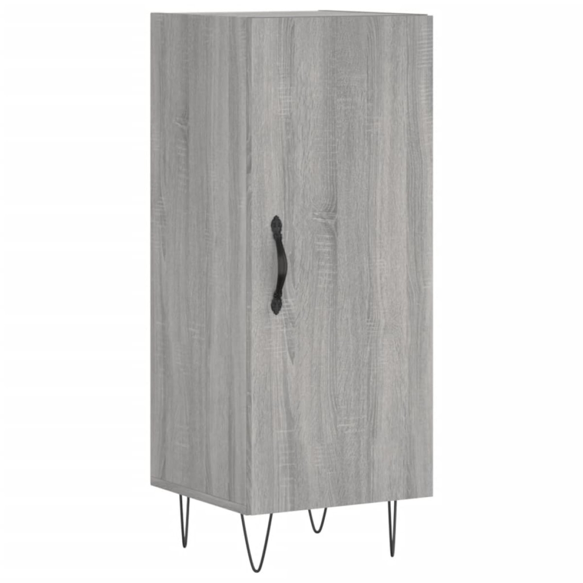 vidaXL Μπουφές Sonoma Γκρι 34,5 x 34 x 180 εκ. από Επεξεργασμένο Ξύλο