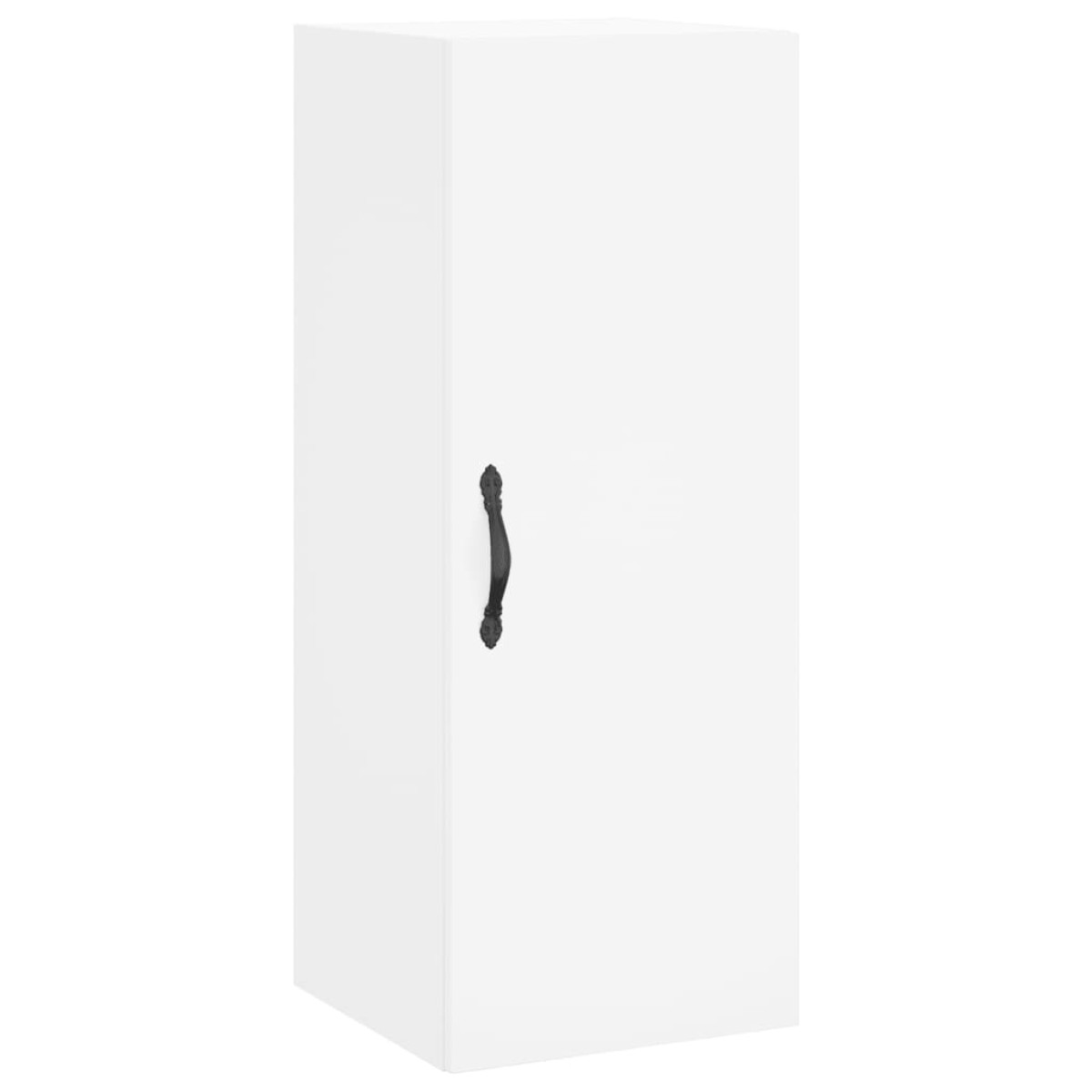 vidaXL Ντουλάπι Λευκός 34,5 x 34 x 180 εκ. από Επεξεργασμένο Ξύλο