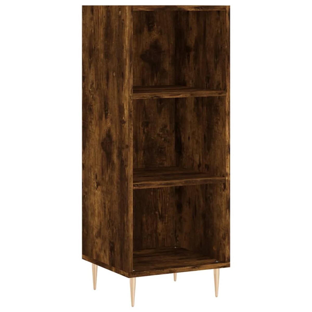 vidaXL Ντουλάπι Καπνιστή δρυς 34,5x34x180 εκ. από Επεξεργασμένο Ξύλο