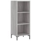 vidaXL Μπουφές Sonoma Γκρι 34,5 x 34 x 180 εκ. από Επεξεργασμένο Ξύλο