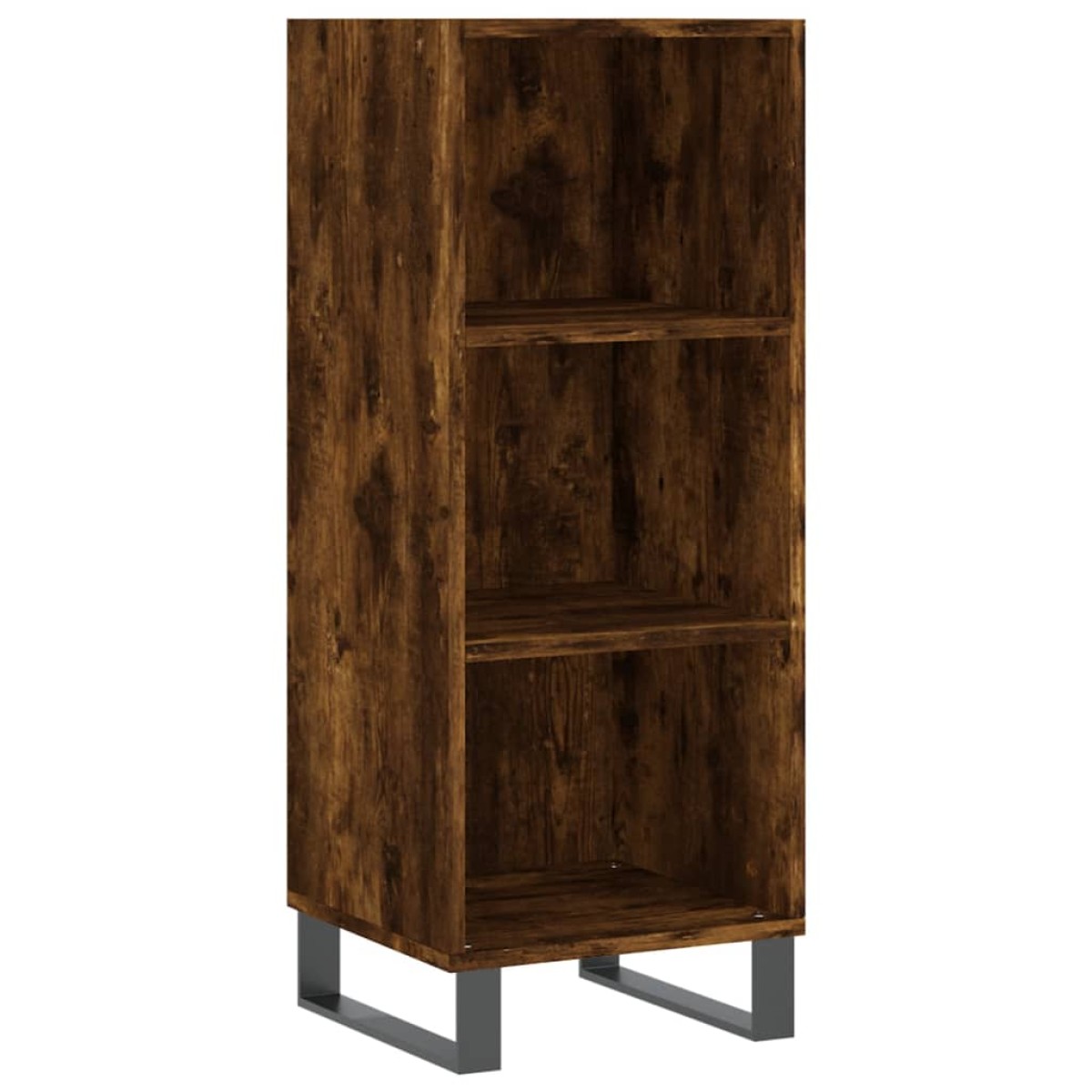vidaXL Ντουλάπι Καπνιστή δρυς 34,5x34x180 εκ. από Επεξεργασμένο Ξύλο