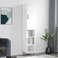 vidaXL Ντουλάπι Λευκός 34,5 x 34 x 180 εκ. από Επεξεργασμένο Ξύλο