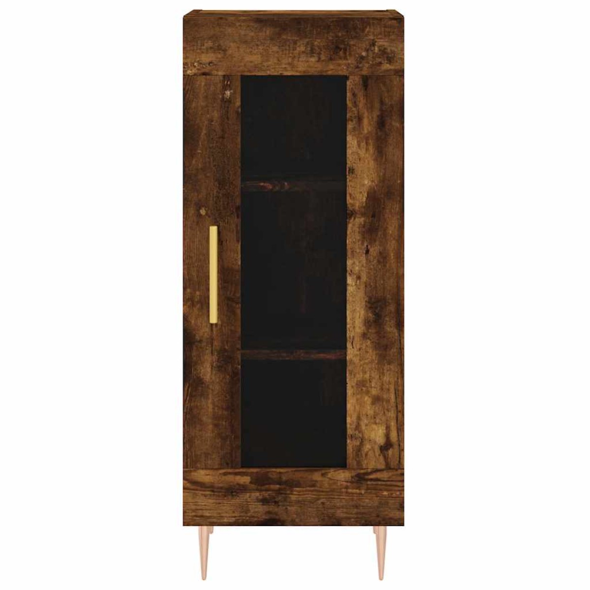 vidaXL Ντουλάπι Καπνιστή δρυς 34,5x34x180 εκ. από Επεξεργασμένο Ξύλο