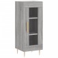 vidaXL Μπουφές Sonoma Γκρι 34,5 x 34 x 180 εκ. από Επεξεργασμένο Ξύλο
