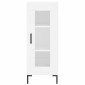 vidaXL Ντουλάπι Λευκός 34,5 x 34 x 180 εκ. από Επεξεργασμένο Ξύλο
