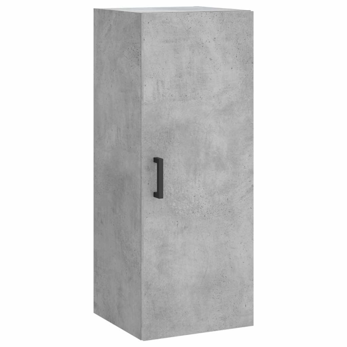vidaXL Ντουλάπι Γκρι Σκυροδέματος 34,5x34x180 εκ. Επεξεργασμένο Ξύλο