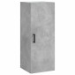vidaXL Ντουλάπι Γκρι Σκυροδέματος 34,5x34x180 εκ. Επεξεργασμένο Ξύλο