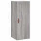 vidaXL Μπουφές Sonoma Γκρι 34,5 x 34 x 180 εκ. από Επεξεργασμένο Ξύλο