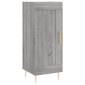 vidaXL Μπουφές Sonoma Γκρι 34,5 x 34 x 180 εκ. από Επεξεργασμένο Ξύλο