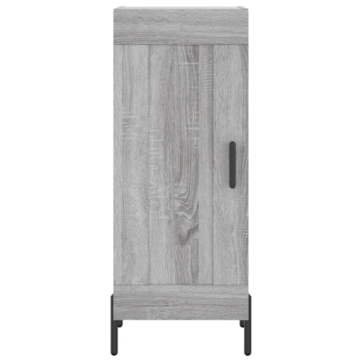 vidaXL Μπουφές Sonoma Γκρι 34,5 x 34 x 180 εκ. από Επεξεργασμένο Ξύλο