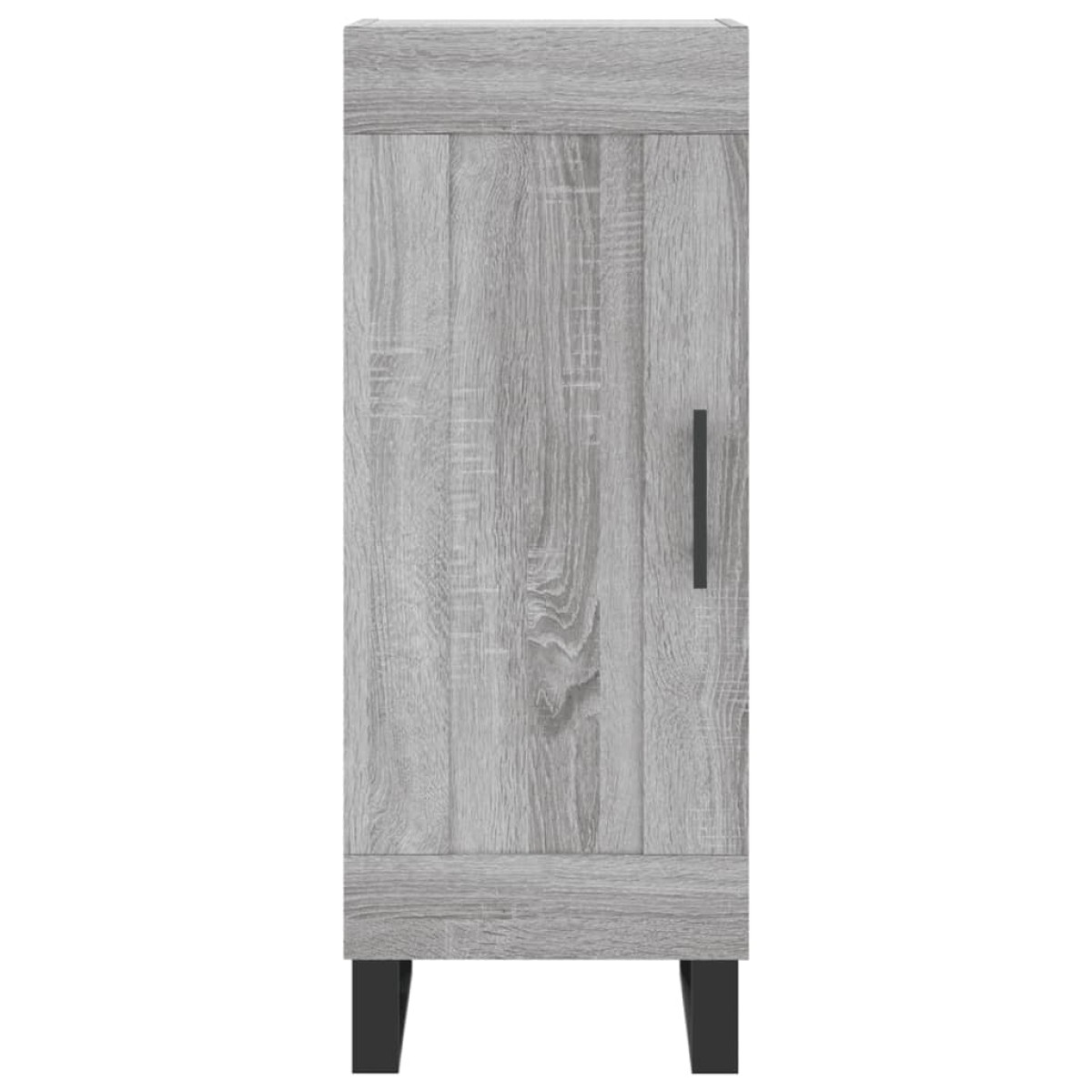vidaXL Μπουφές Sonoma Γκρι 34,5 x 34 x 180 εκ. από Επεξεργασμένο Ξύλο