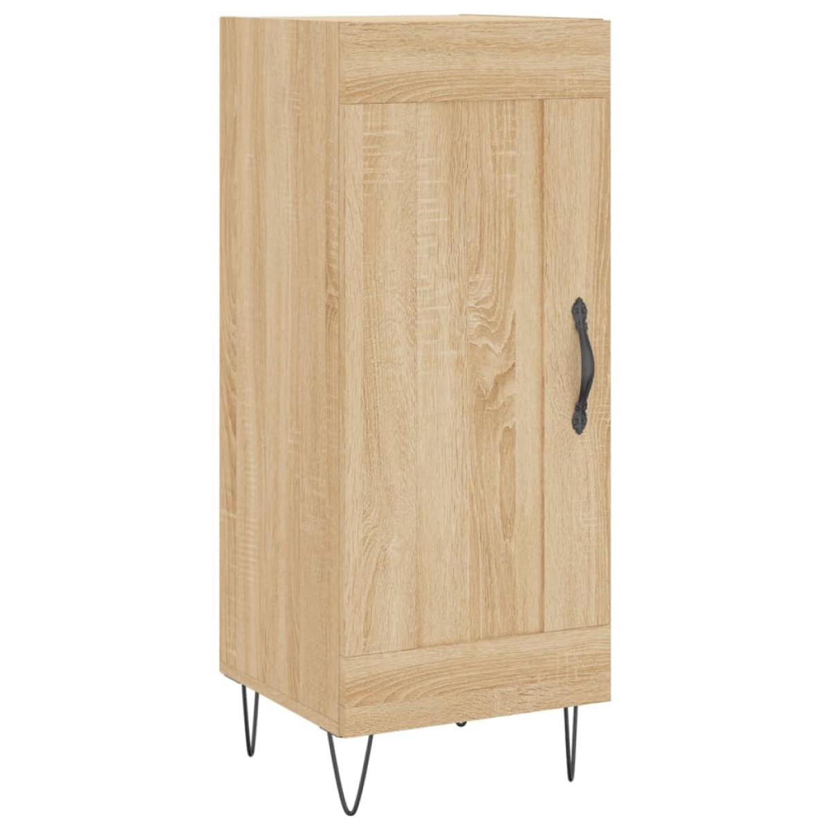 vidaXL Μπουφές Sonoma δρυς 34,5 x 34 x 180 εκ. από Επεξεργασμένο Ξύλο