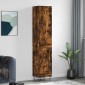 vidaXL Ντουλάπι Καπνιστή δρυς 34,5x34x180 εκ. από Επεξεργασμένο Ξύλο