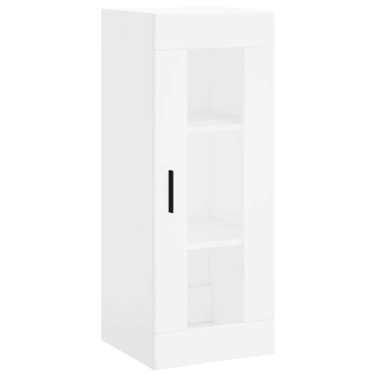 vidaXL Ντουλάπι Λευκός 34,5 x 34 x 180 εκ. από Επεξεργασμένο Ξύλο