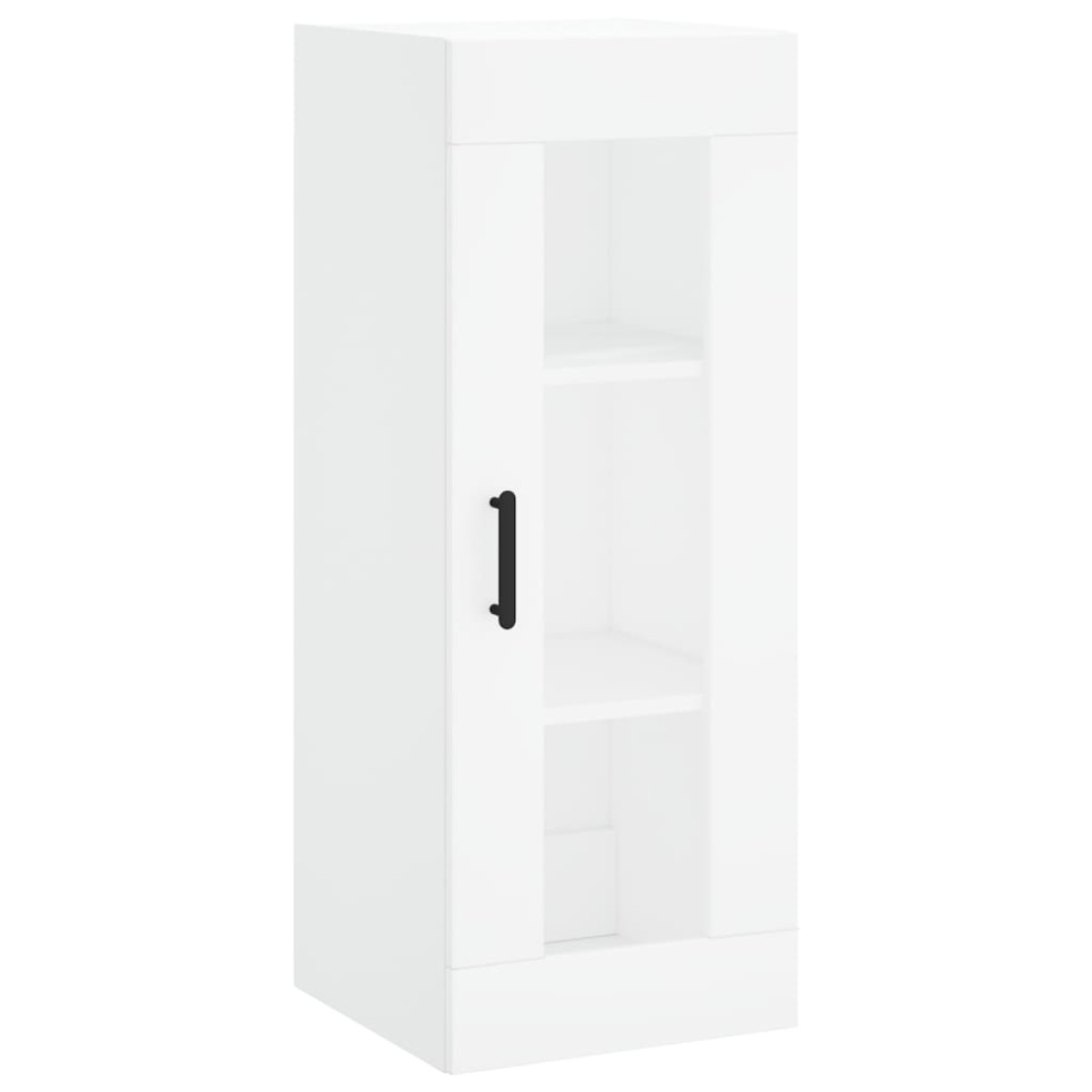 vidaXL Ντουλάπι Λευκός 34,5 x 34 x 180 εκ. από Επεξεργασμένο Ξύλο
