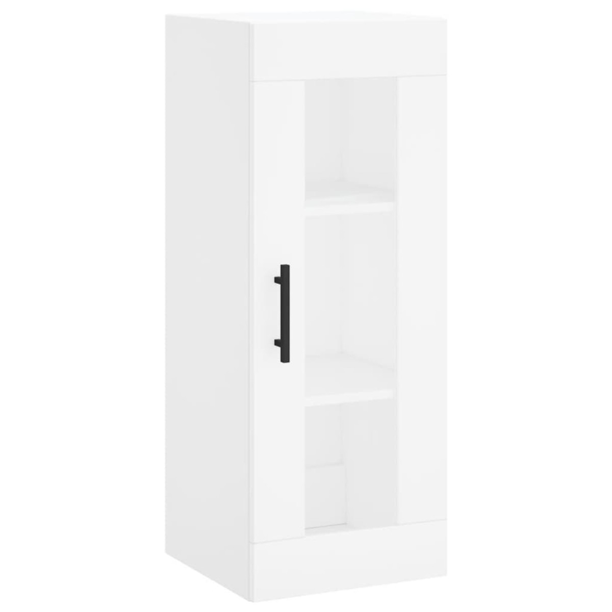 vidaXL Ντουλάπι Λευκός 34,5 x 34 x 180 εκ. από Επεξεργασμένο Ξύλο