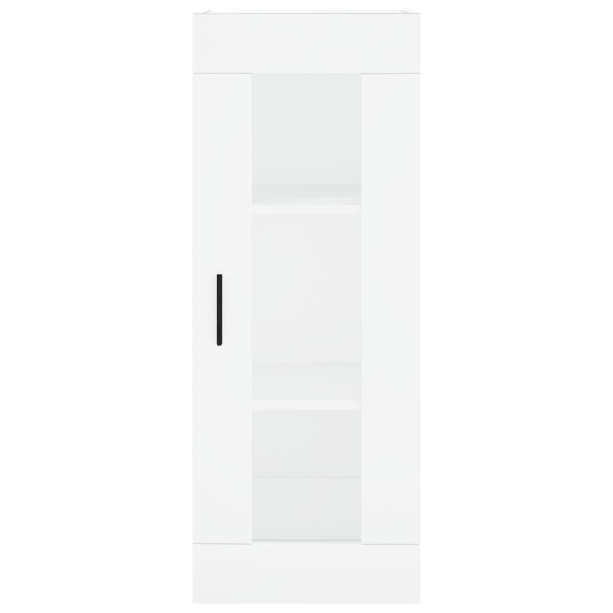 vidaXL Ντουλάπι Λευκός 34,5 x 34 x 180 εκ. από Επεξεργασμένο Ξύλο